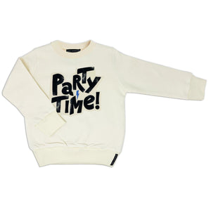 Party Time Cream Sweatshirt