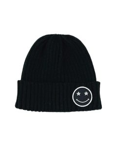 Black Stargazer Beanie