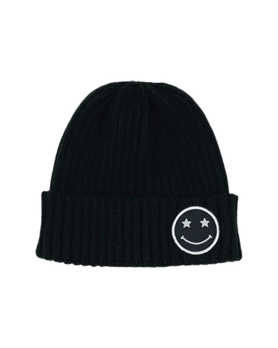 Black Stargazer Beanie
