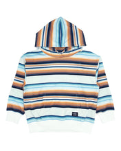 Load image into Gallery viewer, Sunset Stripe Beach Break Hooded Sweatshirt