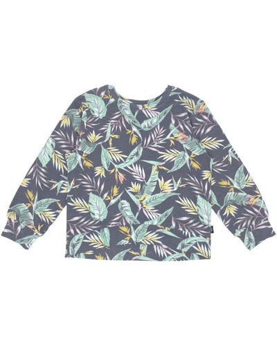 Charcoal Island Hacci Pullover