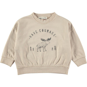 Beige Elk Courage Sweatshirt