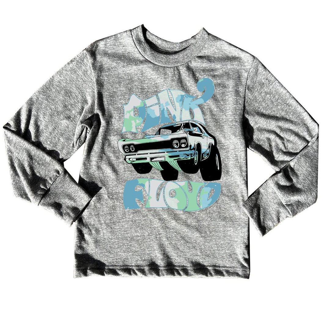 Pink Floyd Tri Grey Long Sleeve Tee
