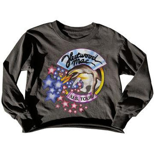 Fleetwood Mac Not Quite Cropped Long Sleeve Tee