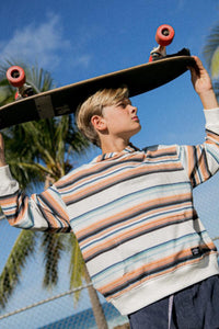 Sunset Stripe Beach Break Hooded Sweatshirt