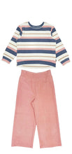Load image into Gallery viewer, Sienna Pink Forever Hacci Wide Leg Pant