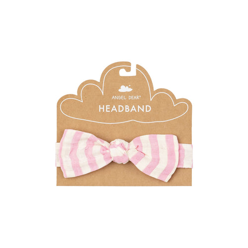 Pink Stripe Headband