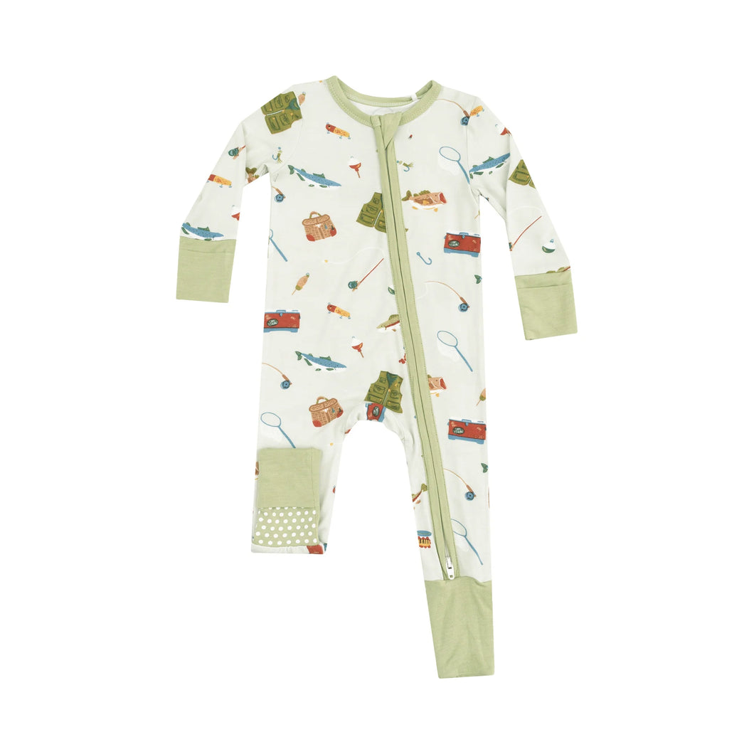 Fishing Things 2 Way Zip Romper