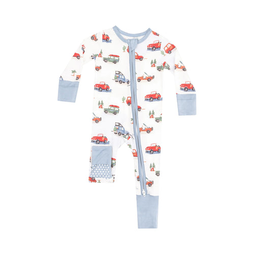 Off Road Adventure 2 Way Zip Romper