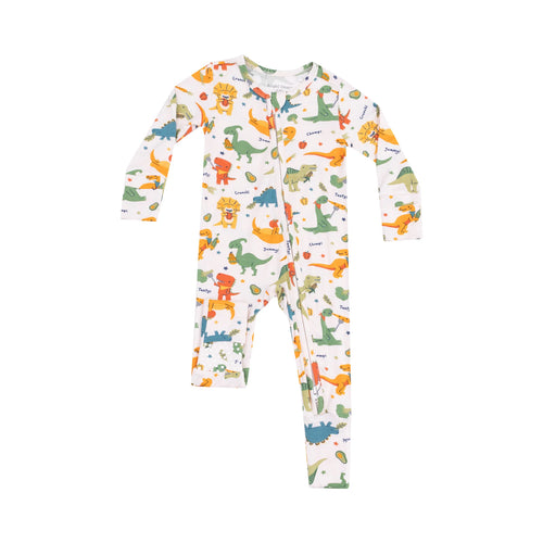 Veggie Dinos 2 Way Zip Romper