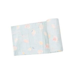 Pretty Seashells Swaddle Blanket