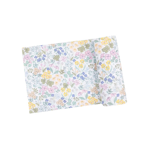 Samantha Floral Swaddle Blanket