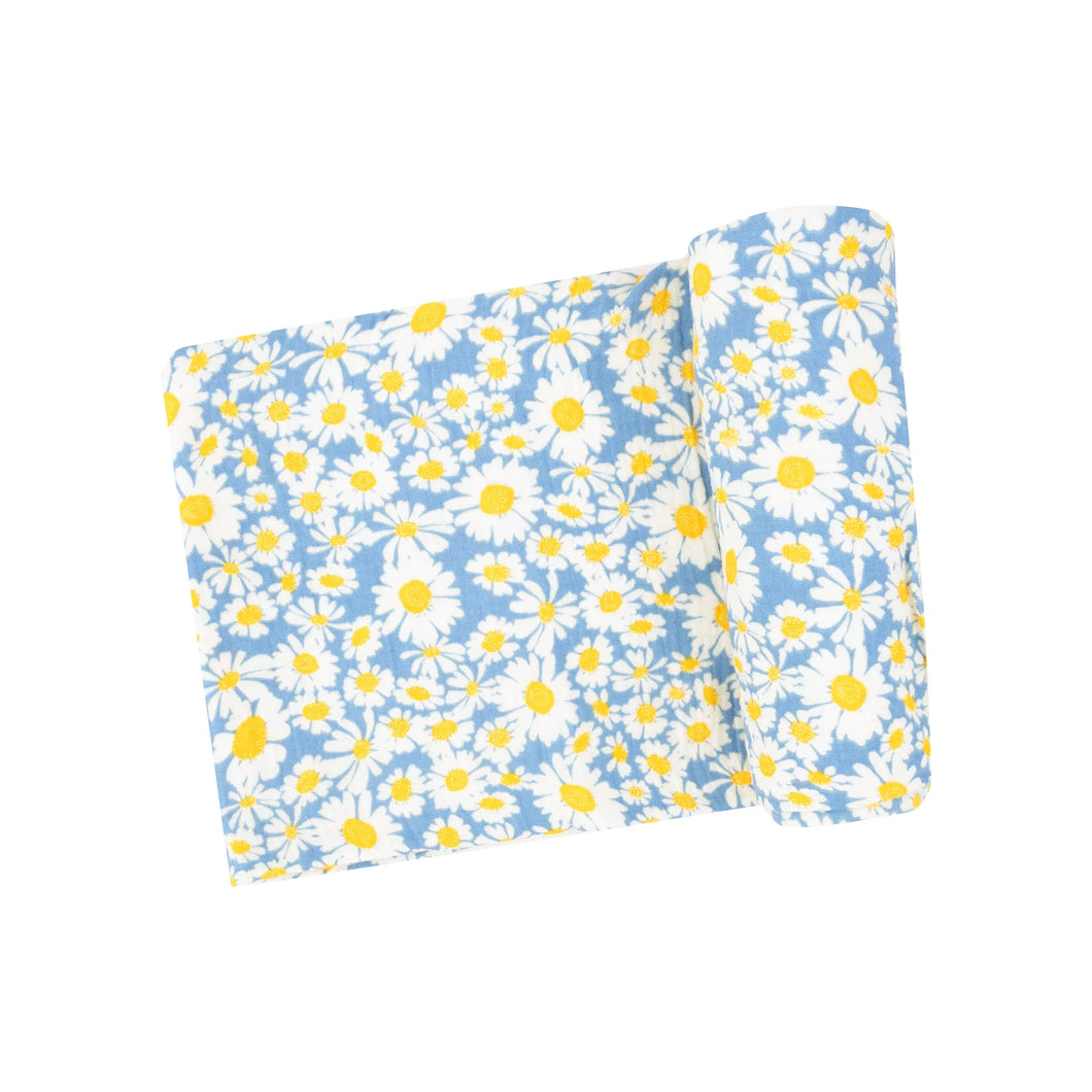 Shasta Daisy Swaddle Blanket