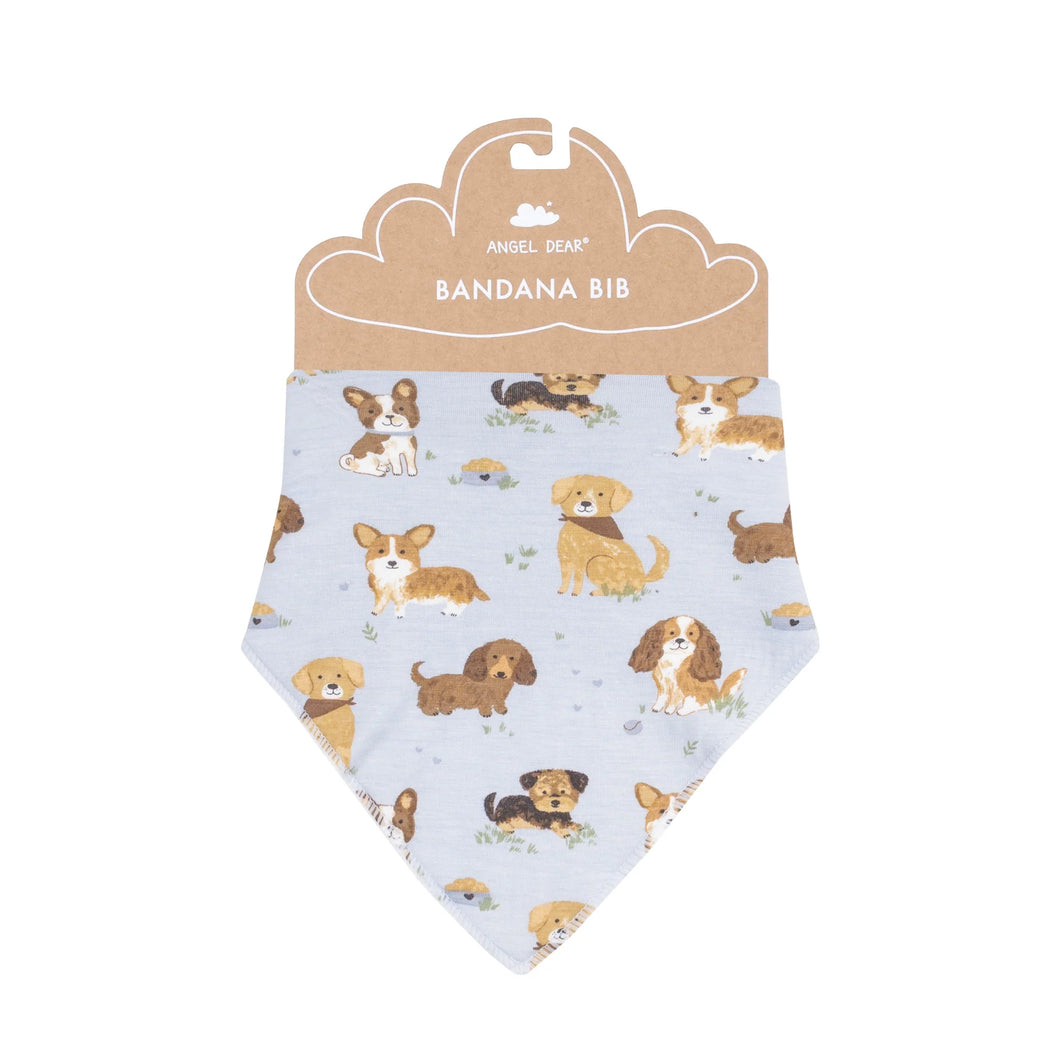 Blue Best Friend Dogs Bandana Bib