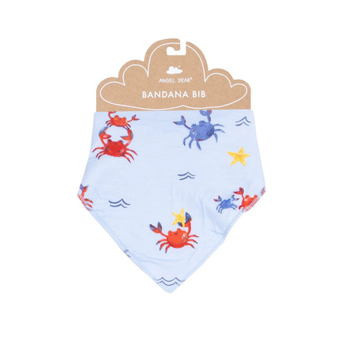 Crayon Crabs Bandana Bib