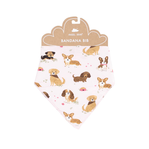 Pink Best Friend Dogs Bandana Bib
