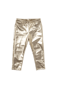 Light Gold Baby Lamé Legging