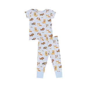 Blue Best Friend Dogs Loungewear Set
