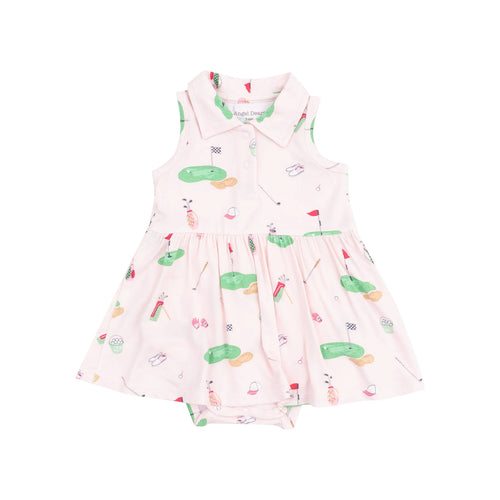 Golf Things Polo Collar Dress