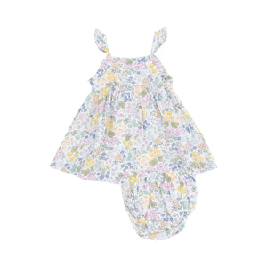 Samantha Floral Ruffle Sundress Set