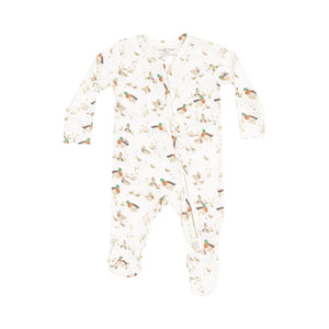 Duckling Families 2 Way Zip Footie
