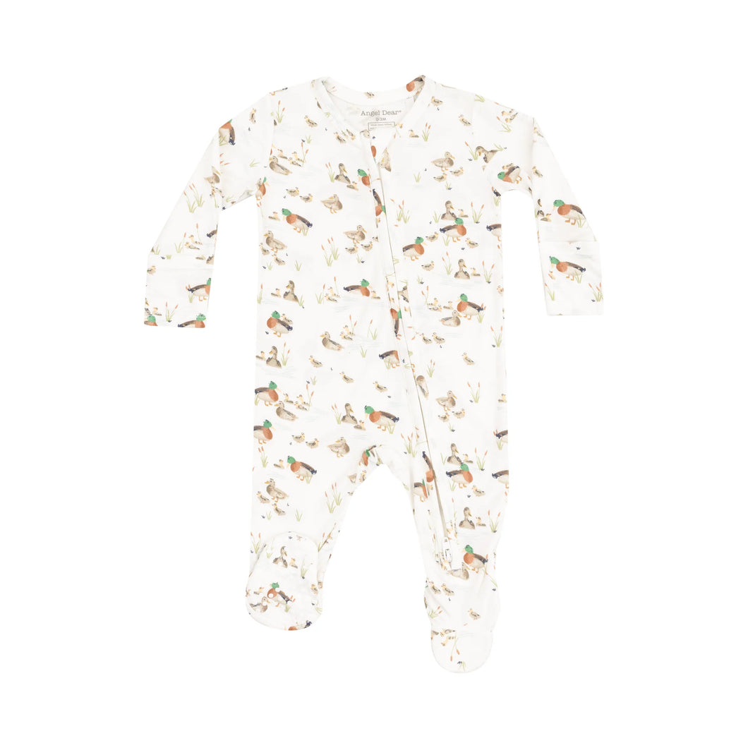 Duckling Families 2 Way Zip Footie
