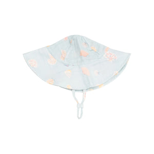 Samantha Floral Wide Brim Sunhat