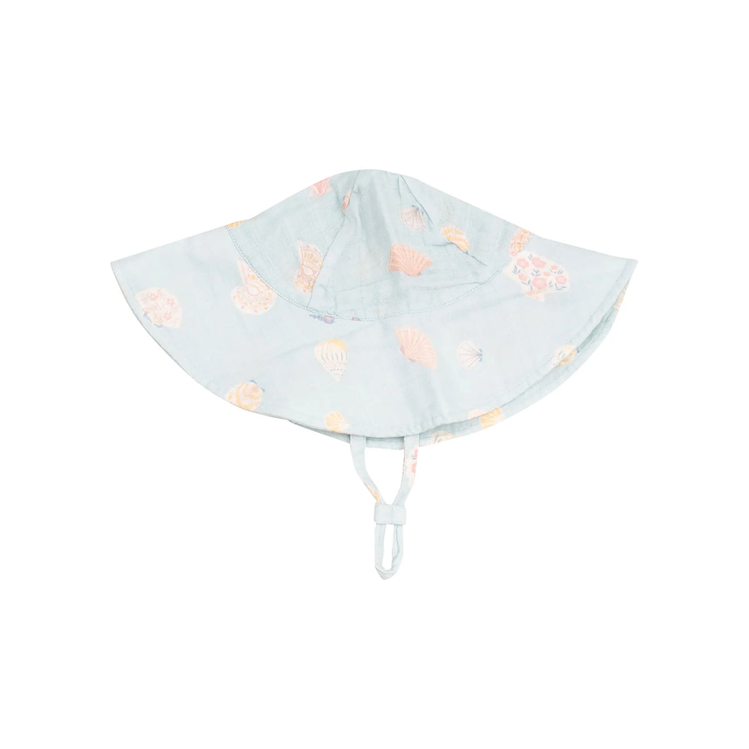 Pretty Seashells Wide Brim Sunhat