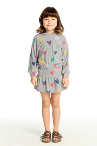 Rainbow Hearts Skirt