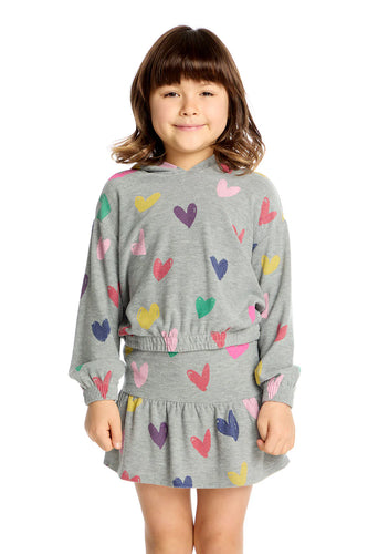 Rainbow Hearts Hoodie