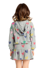 Load image into Gallery viewer, Rainbow Hearts Hoodie