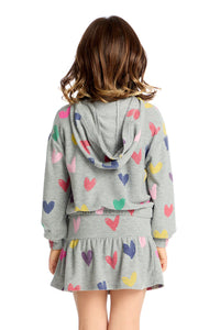 Rainbow Hearts Hoodie