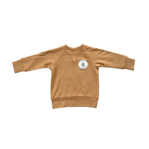 Toffee Teepee Raglan Sweatshirt