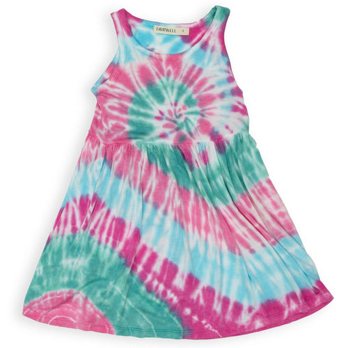 Magenta Spiral Dancer Dress