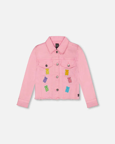 Prism Pink Gummy Bear Jean Jacket