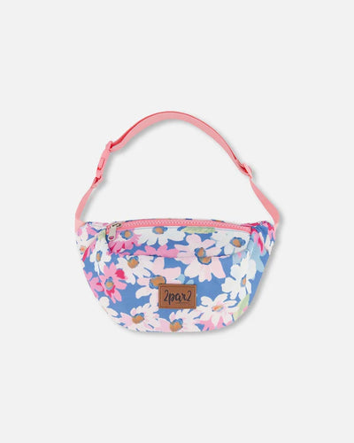 Printed Flowers Garden Fanny Pack
