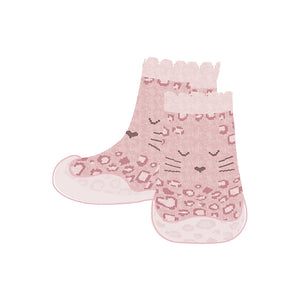 Rose Giraffe Shoe Socks