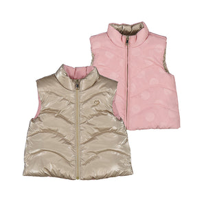 Sepia Blush Reversible Baby Vest