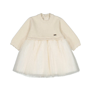 Champagne Baby Tulle Dress