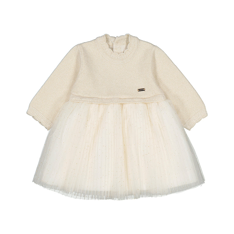 Champagne Baby Tulle Dress
