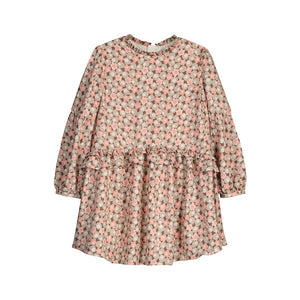 Blush Nude Floral Dress
