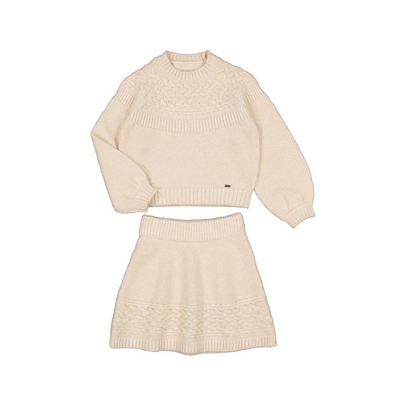Ginger Tricot Sweater & Skirt Set