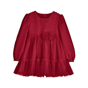 Red Festive Baby Dress