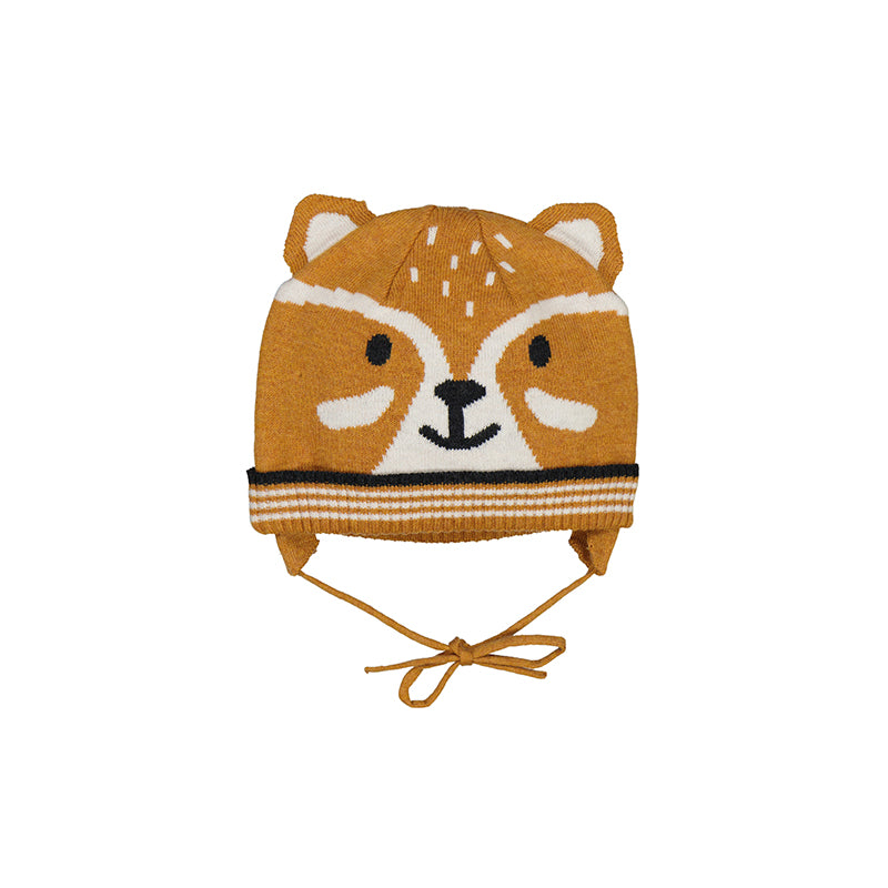 Orange Fox Baby Beanie