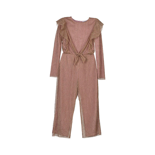 Blush Long Sleeve Jumpsuit