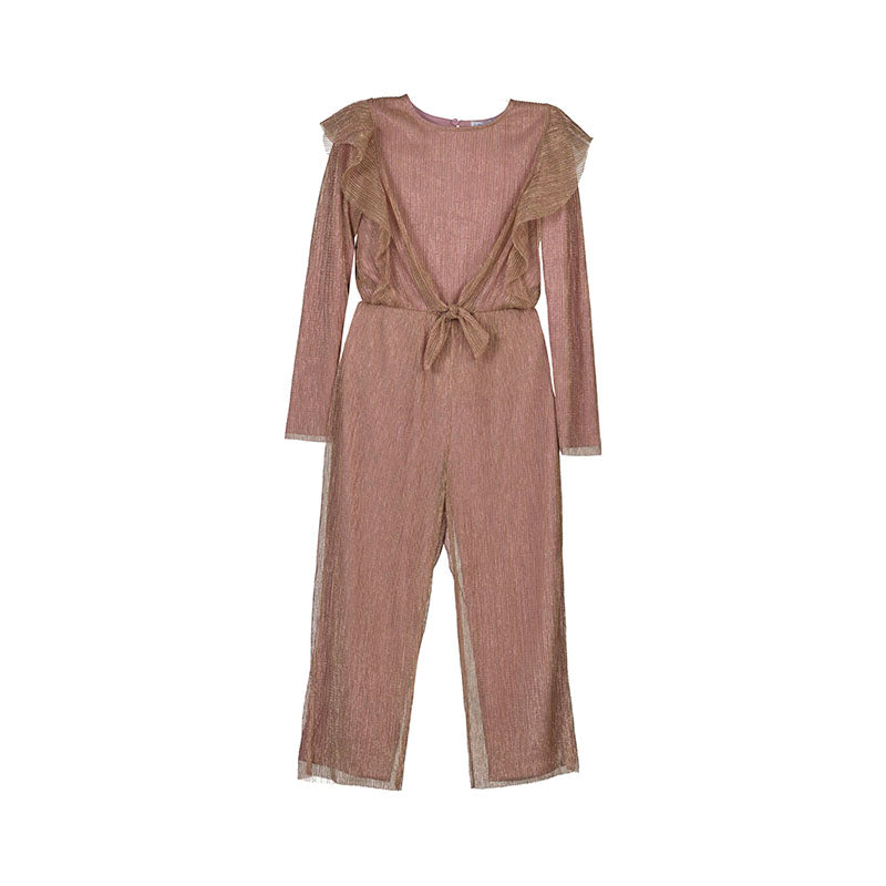 Blush Long Sleeve Jumpsuit