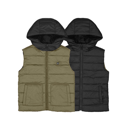 Dill Reversible Puffy Vest