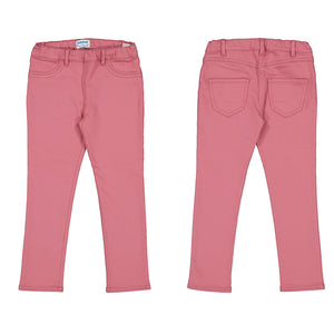 Orchid Pink Stretch Twill Legging