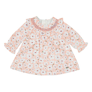 Rose Velvet Baby Dress