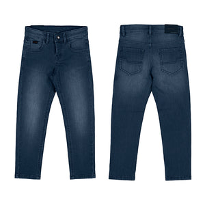 Dark Soft Denim 5 Pocket Skinny Jeans